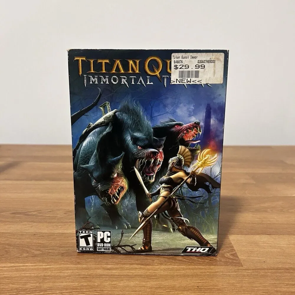 Titan Quest (PC CD-ROM) CIB COMPLETE, Strategy Guide, Titan Quest 2